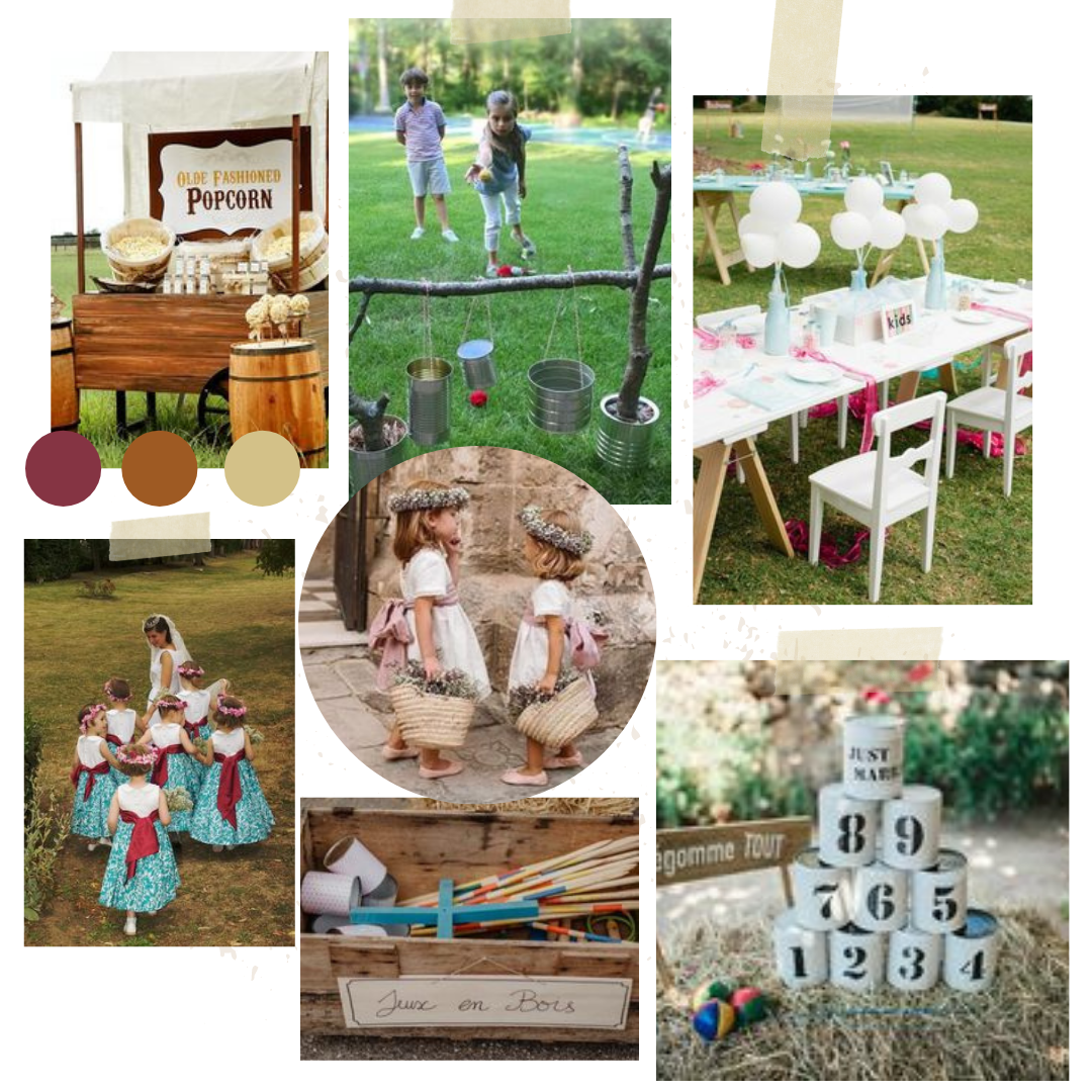 Les Mariages de Mademoiselle L Quelques conseils pour occuper les enfants pendant un mariage à Bordeaux ou Arcachon