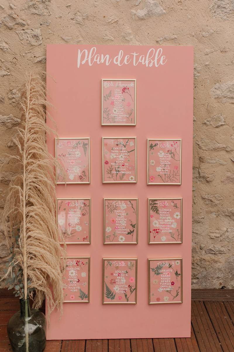 Le plan de table pour votre mariage : Que faire ? - Les Mariages de Mademoiselle L Wedding planner Bordeaux Aquitaine - Olga Paller