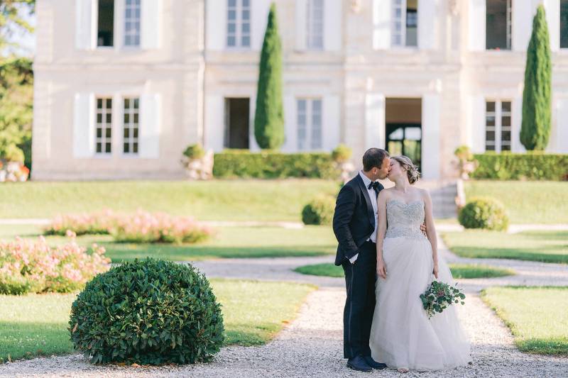 Les Mariages de Mademoiselle L mariage de princesse champêtre chic dans un superbe château près de Bordeaux et Saint Emilion - Vincent Almouzni